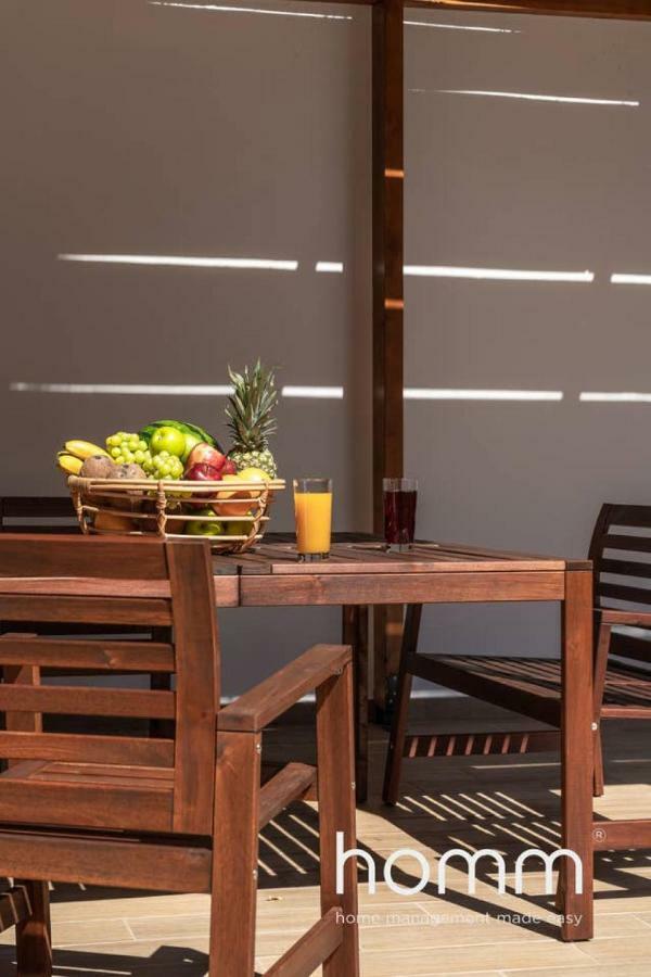 Nemeseos Ground Floor Homm Apartment With Roof Garden And Wading Pool Афины Экстерьер фото